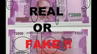 Security Features of New INR 2000 Bank note - INDIA - GPS CHIP