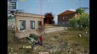 Pubg mobile.  What happens if you shoot flowers with rocket?
