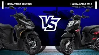 Honda Vario 125 vs Honda Genio | perbandingan motor matic 2023 full review | hyper otomotif