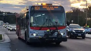 WMATA Metrobus 2006 New Flyer D40LFR #6139 Route REX