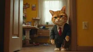 poor cat mocked by his friends for not having a money #poorcat #cybercatz