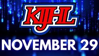 KIJHL GAMEDAY - Saturday, November 29, 2025