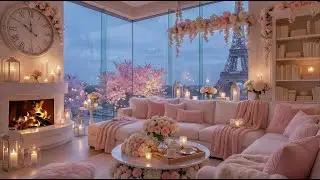 Piano & Fireplace Ambience 🔥🎹 | Relax, Focus & Study in a Calm Living Room