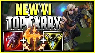 CONQUEROR VI TOP DOMINATION! - Vi Top Commentary Guide Season 10 - League of Legends