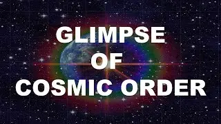 Glimpse of cosmic order