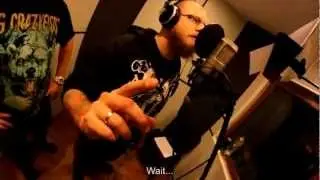 A few minutes in the studio with J. D. Overdrive - vocals