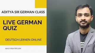 LIVE GERMAN ONLINE QUIZ | A1 - B2 LEVEL | 21/07 | DEUTSCH LERNEN ONLINE|