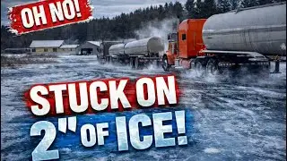 We Tried Moving the Trucks&hellip; 2 Inches of ICE Said NO
