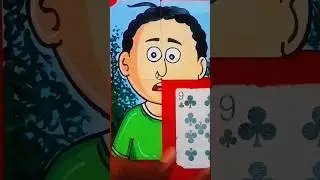 😃Natia cartoon drawing on cards🤪 #shorts #utkalcartoonworld😲 #natiacomody #natia #viralshorts