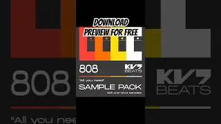 DOWNLOAD PREVIEW FOR FREE #samplepack #samplepack2024 #drumkit #freedrumkit #samples