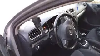 Volkswagen Golf 2011 MK6 Diagnostic Port Location (LHD)