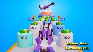 Gunner Hole - All Levels Gameplay Pop Pi (Levels 46-50)