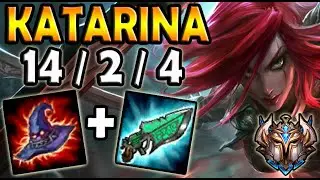 OTP Katarina vs Galio [ MID ] Lol Challenger Korea 10.18