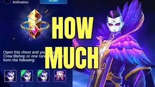HEAL MY DIAMONDS | Trying to get Estes Crow Bishop Skin in New Arrival | Mobile Legends