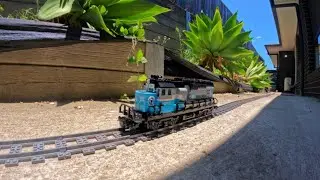 2025 Awesome Lego Train Track. House Backyard Bush Dog