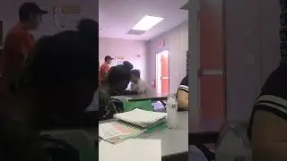 STUDENT TRIES TO BREAK TABLE