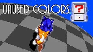 Sonic 3 - Unused Special Stage Color Palette