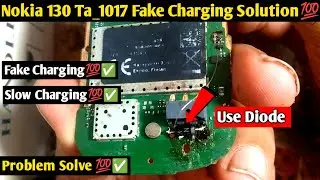 Nokia Mobile 130 Ta_1017 Fake Charging Problem Solve 💯✅ Android GSM Doctor