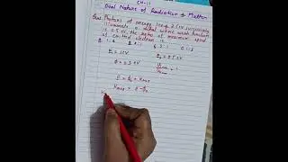 Photons of energy 1 eV and 2.5 eV successively illuminate a metal whose one function is 0.5 eV the 