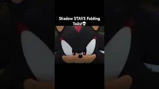 Shadow STAYS Folding Tails!💀😂🗣️#Beef #Sonic #Shadow #Tails