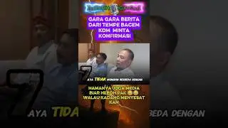 gara gara berita dari media tempe bacem