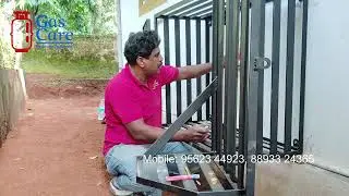 Our LPG Copper Pipeline and Gas Cage Installation work at Mankara, Wadakkanchery, Thrissur district