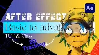 2D Tracking In After Effect || after effect cc 2023