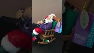 Vintage Possible Dreams Clothtique Santa & Cat 