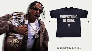 Travis Scott's NEW WWE Collab Merch🌵