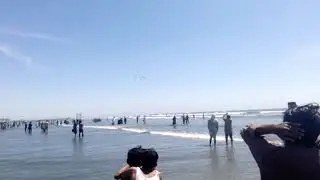 Yume Pakistan, 04 Fighter Jet Flying over the Sea View, Hyper Star, Thank you Rao Shahid,