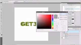 3D текст в Photoshop CS5 - 3D text in Photoshop CS5