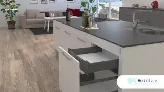 In hoogte verstelbaar keukeneiland - Centerlift 6490