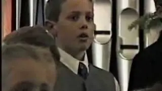 Kid faints during choir concert!!