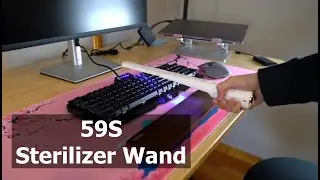 59S Handheld UV light Sterilizer Wand (X5) Unboxing