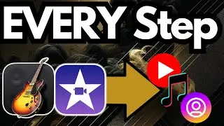 How To Make Guitar Videos with GarageBand & iMovie (IG, TikTok, YouTube)
