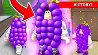 I played MM2 as a GRAPE and this happened.. (Roblox Murder Mystery 2)
