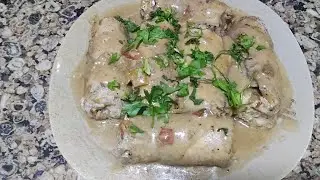 فراخ رول محشية بالصوص الخطير 😍🔥 لازم تجربيها فورًا.. بطريقة سهلة و سريعة وبسيطة🤩🤩🤩