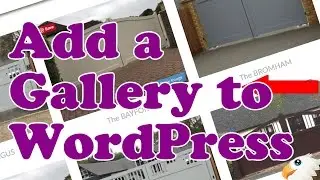 Add a PHOTO GALLERY plugin to WordPress - Super COOL!