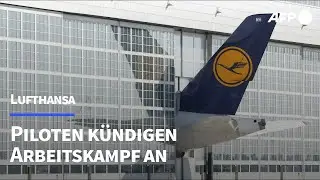 Bei der Lufthansa drohen Streiks der Piloten | AFP