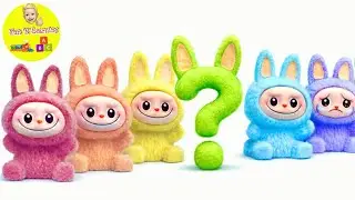Разноцветная игра в прятки от Labubu | Весело изучаем цвета для малышей
