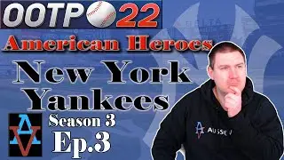 OOTP22: CAN WE AVOID A TWINS SWEEP! New York Yankees S3 Ep3: Out of the Park Baseball 22 Let's Play