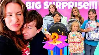 Big Surprise!!! | Backpack Shopping | Back To School