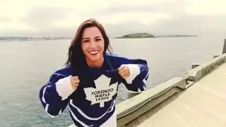 Leighanne Evans - In Arena Host Audition