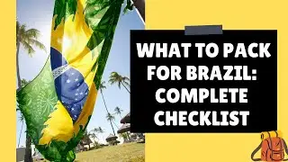What to Pack for Brazil: Complete Checklist | Travel ease hub | #travel #travelguide #travelsmart