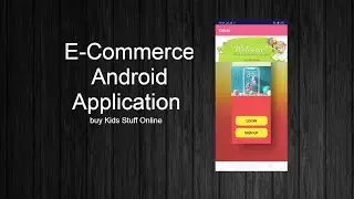 Android Project Ecommerce-Shopping Android App|Android Studio Tutorials|latest project 2020