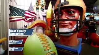 Mardi Gras World - Best Family Attraction - Louisiana 2014
