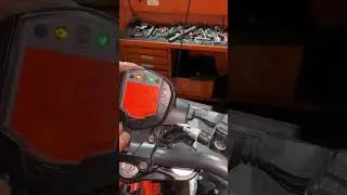 KTM Bikes Meter Service Reset #shorts