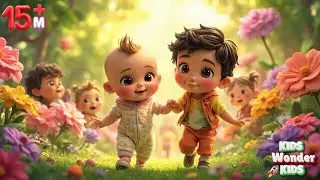Walk and Smile! A Fun Rhyme About Happy Walks | Nursery Rhymes & Kids Songs