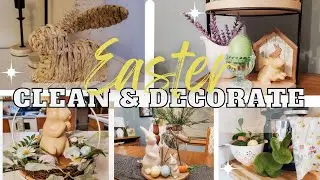 *NEW* SPRING CLEAN AND DECORATE WITH ME 2022 // EASTER DECOR IDEAS 2022 // EASTER DECORATE WITH ME