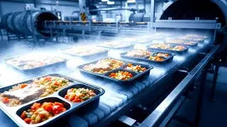 Inside an Industrial Frozen Ready Meal Factory: How Ready Meals Are Produced at Scale